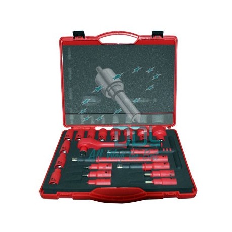 53D002 1/2 Drive Insulated Socket Set